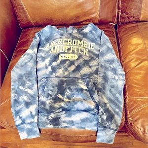 Groovy tie-dye Abercrombie & Fitch hoodie
